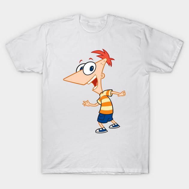 Phineas Flynn T-Shirt by Thidie